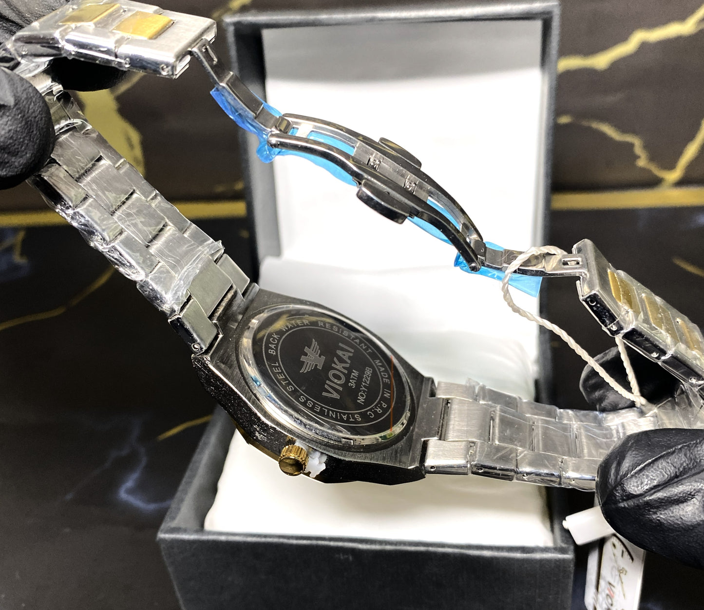 Viokai Classic Stainless Steel Timepiece